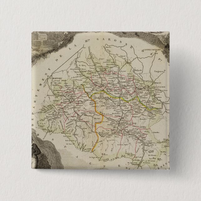 Chapa Cuadrada La sequedad (Anverso)