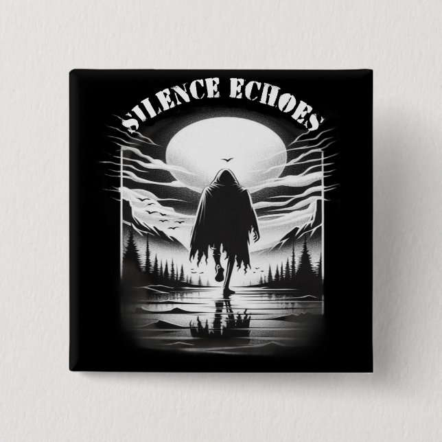 Chapa Cuadrada La sombra ósea: Reflexiones en el desierto (Anverso)