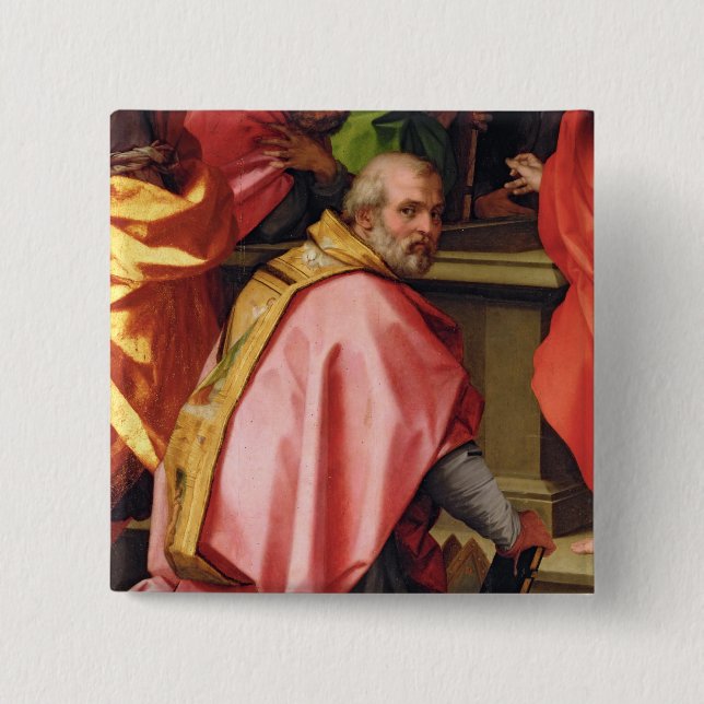 Chapa Cuadrada La suposición de Maria (Anverso)