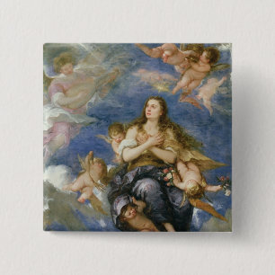 Chapa Cuadrada La suposición de Maria Magdalena (aceite en lona)