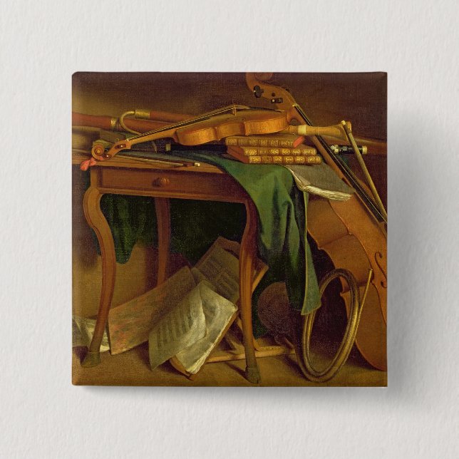 Chapa Cuadrada La tabla del músico, c.1760 (Anverso)