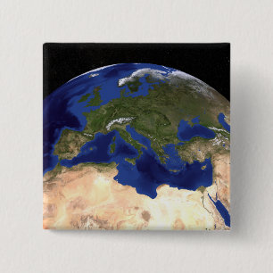 Chapa Cuadrada La tierra de mármol azul 7 de la generación