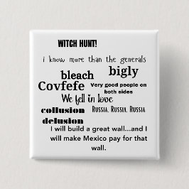 Chapa Cuadrada La tipografía de la nube de Trump en política