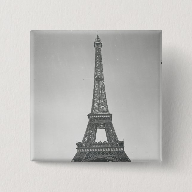 Chapa Cuadrada La torre Eiffel, 1887-89 (Anverso)