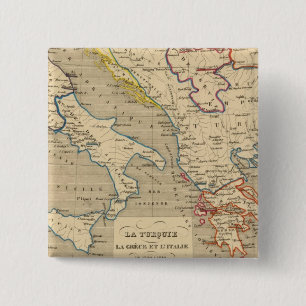 Chapa Cuadrada La Turquie, la Grece et l'Italie de 1700 a 1840