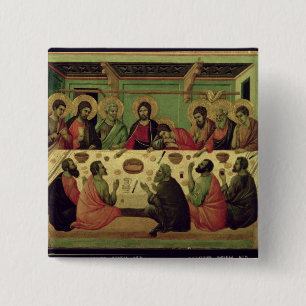 Chapa Cuadrada La última cena, del Altarpiece de la pasión
