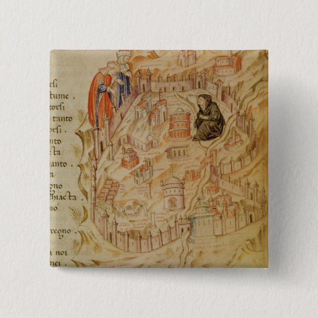 Chapa Cuadrada La Veuve de Roma (Anverso)