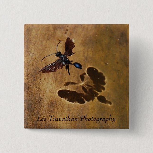 Chapa Cuadrada La vida se enciende - modificado para requisitos (Anverso)