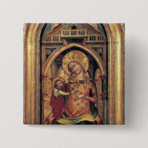 Chapa Cuadrada La Virgen y el niño, 1372