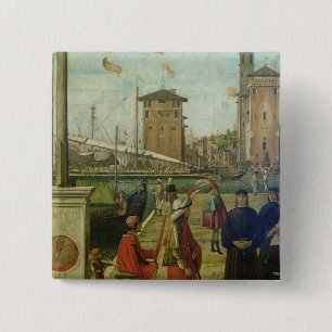 Chapa Cuadrada La vuelta de los embajadores, de Santa Ursula