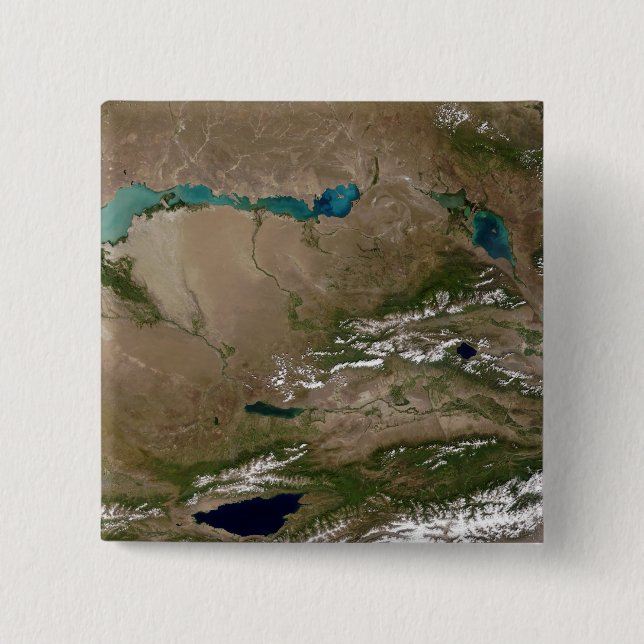 Chapa Cuadrada Lago Balkhash en el este de Kazajistán (Anverso)