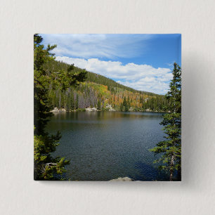 Chapa Cuadrada Lago Bear en el Parque Nacional Montañas Rocosas