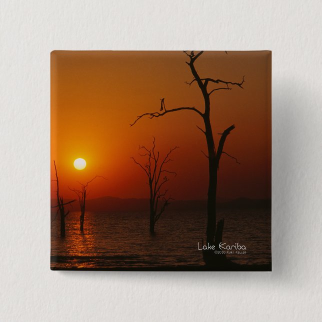 Chapa Cuadrada Lago Kariba (Anverso)