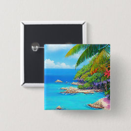 Chapa Cuadrada Laguna tropical