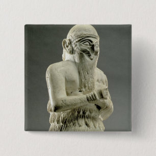 Chapa Cuadrada Lamgi-Mari, rey de Mari, el Éufrates medio,