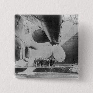 Chapa Cuadrada Lanzamiento del Titanic