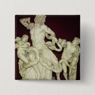 Chapa Cuadrada Laocoon, original helenística, siglo I