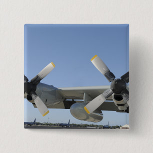 Chapa Cuadrada Las alas de un Hércules LC-130