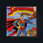 Chapa Cuadrada Las aventuras de Superman #424<br><div class="desc">Superman Comic Cover</div>