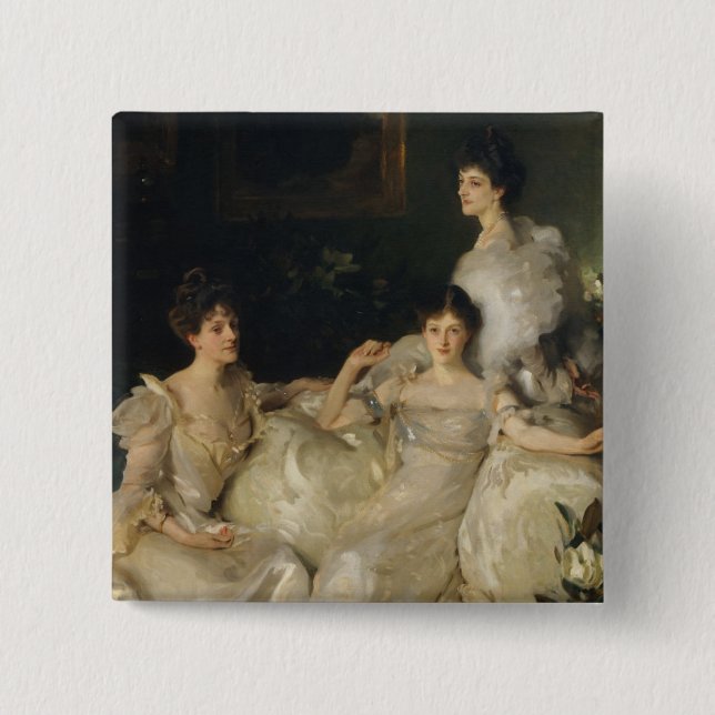 Chapa Cuadrada Las hermanas de Wyndham (Anverso)