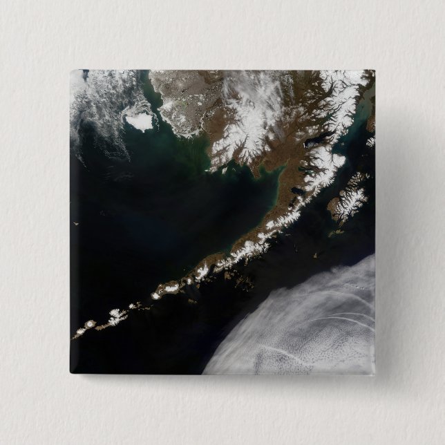 Chapa Cuadrada Las islas Aleutianas y la península de Alaska (Anverso)