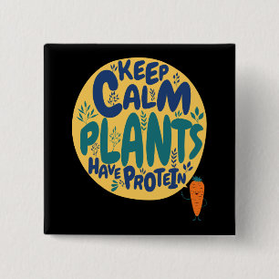 Chapa Cuadrada Las Plantas Vegetales Mantienen La Calma Tienen Di