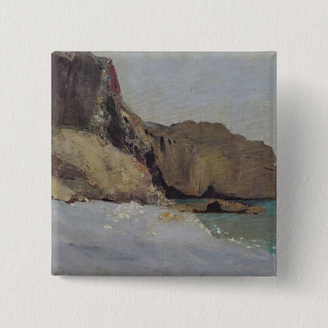 Chapa Cuadrada Las rocas en Vallieres, cerca de Royan (Anverso)