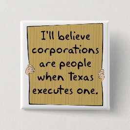 Chapa Cuadrada Las sociedades son gente cuando Tejas Excutes uno