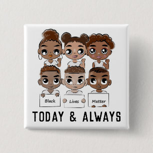 Chapa Cuadrada Las vidas negras importan hoy y siempre