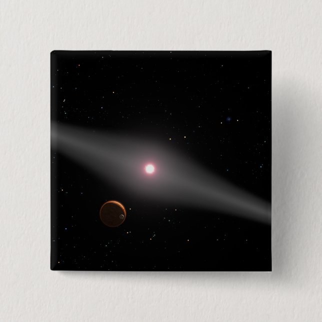 Chapa Cuadrada Las vistas desde los alrededores (Anverso)