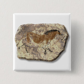 Chapa Cuadrada Lascaux  Horse stone