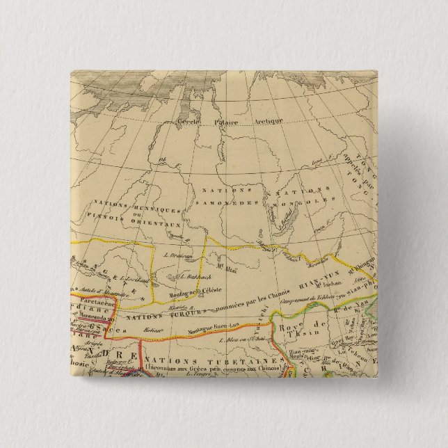 Chapa Cuadrada L'Asie, l'an 322 av JC (Anverso)