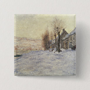 Chapa Cuadrada Lavacourt debajo de la nieve, c.1878-81