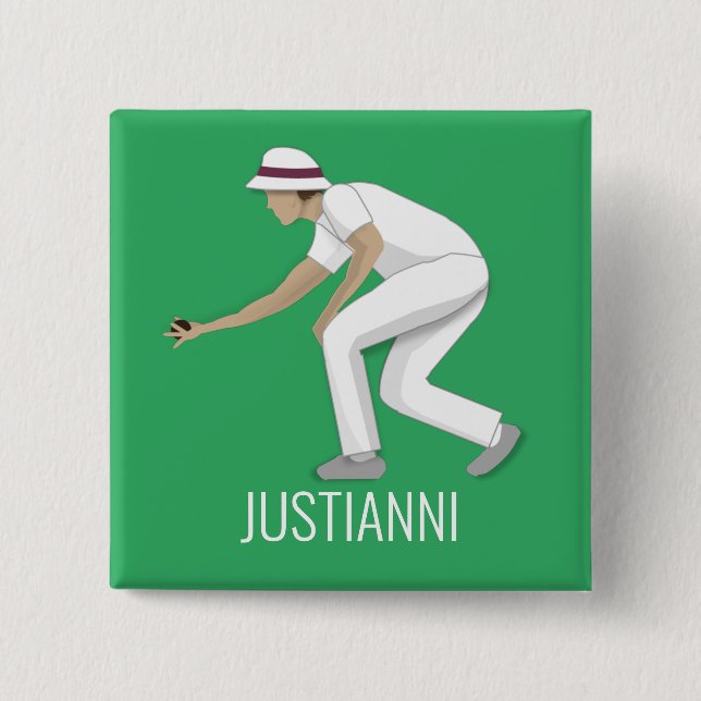 Chapa Cuadrada Lawn Bowls