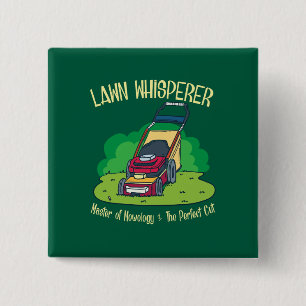 Chapa Cuadrada Lawn Whisperer Lawn Mower Garden Gardening