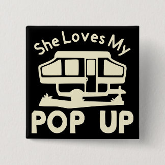 Chapa Cuadrada Le encanta mi Pop-Up #USAPatriotGraphics ©