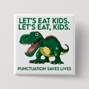 Chapa Cuadrada Lección divertida de gramática de dinosaurios