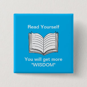 Chapa Cuadrada Lee tú mismo lectura inspiradora