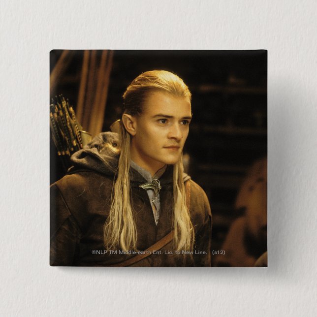Chapa Cuadrada LEGOLAS GREENLEAF™ Candid (Anverso)