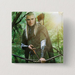 Chapa Cuadrada LEGOLAS GREENLEAF™ con el arco