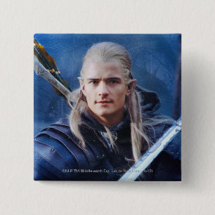 Chapa Cuadrada LEGOLAS GREENLEAF™ en azul