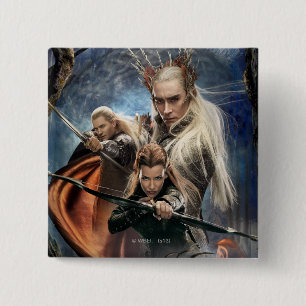 Chapa Cuadrada LEGOLAS GREENLEAF™, TAURIEL™, and Thranduil