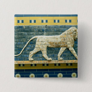 Chapa Cuadrada León que representa Ishtar