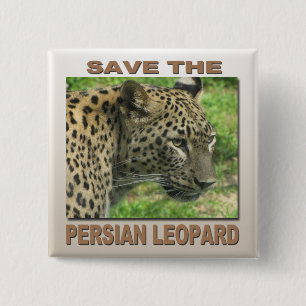 Chapa Cuadrada Leopardo persa