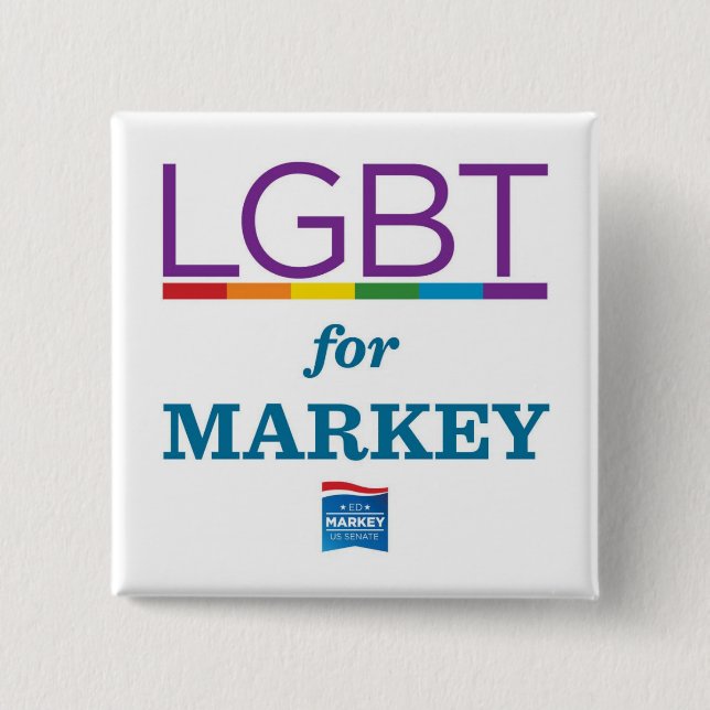 CHAPA CUADRADA LGBT PARA MARKEY (Anverso)