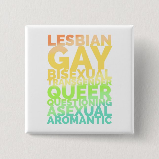 CHAPA CUADRADA LGBTQA (Anverso)