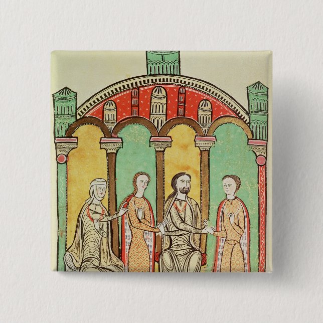 Chapa Cuadrada Liber Feudorum (Anverso)