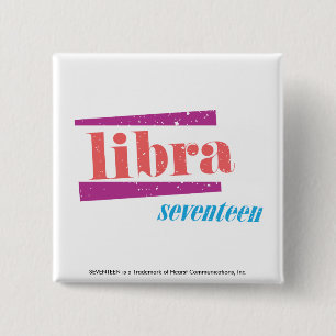 Chapa Cuadrada Libra LtPink