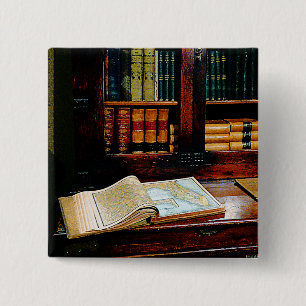 Chapa Cuadrada Libro de la geografía