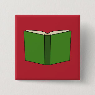 Chapa Cuadrada Libro Verde personalizado